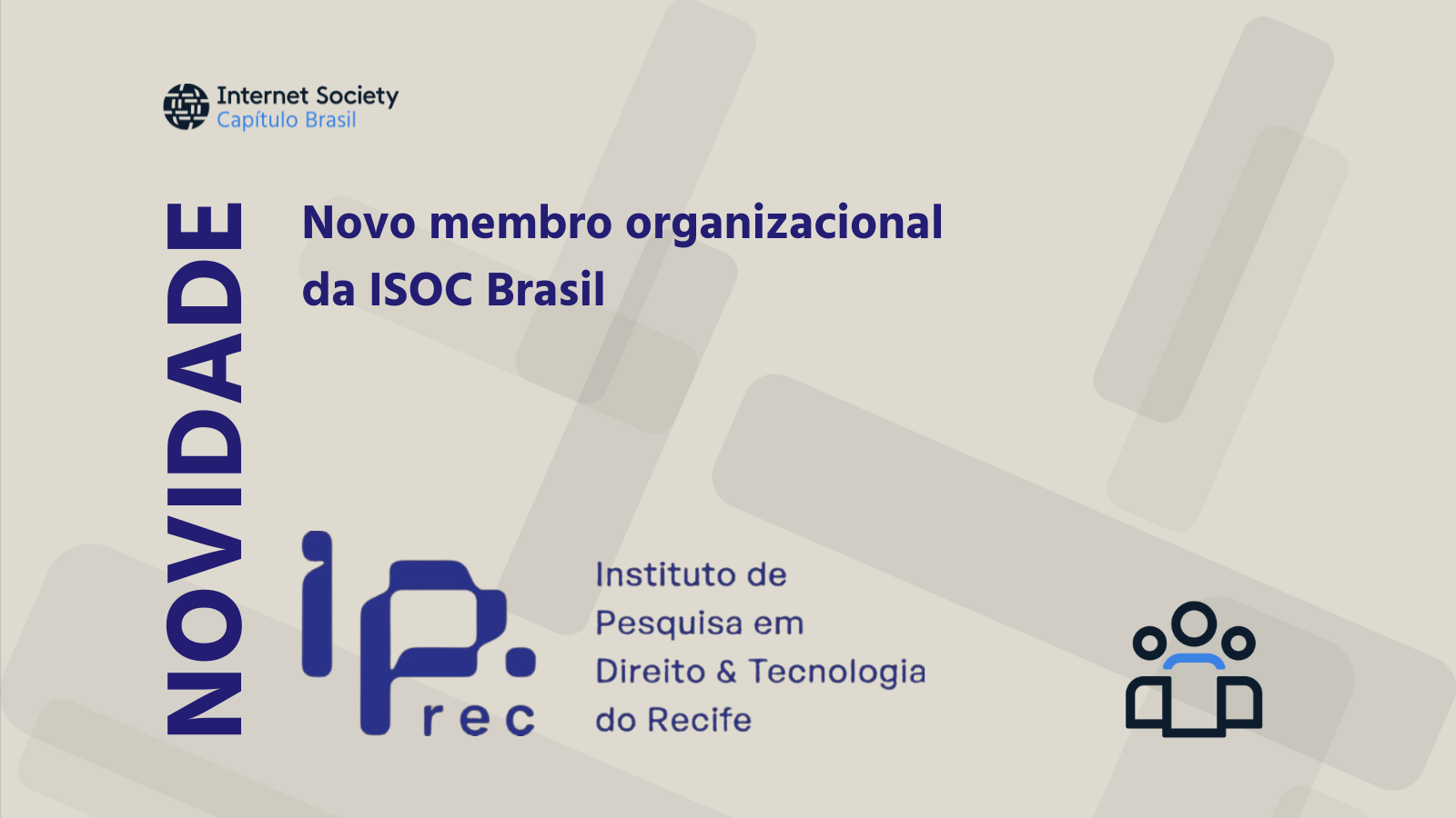 Novo Membro organizacional | IP.rec